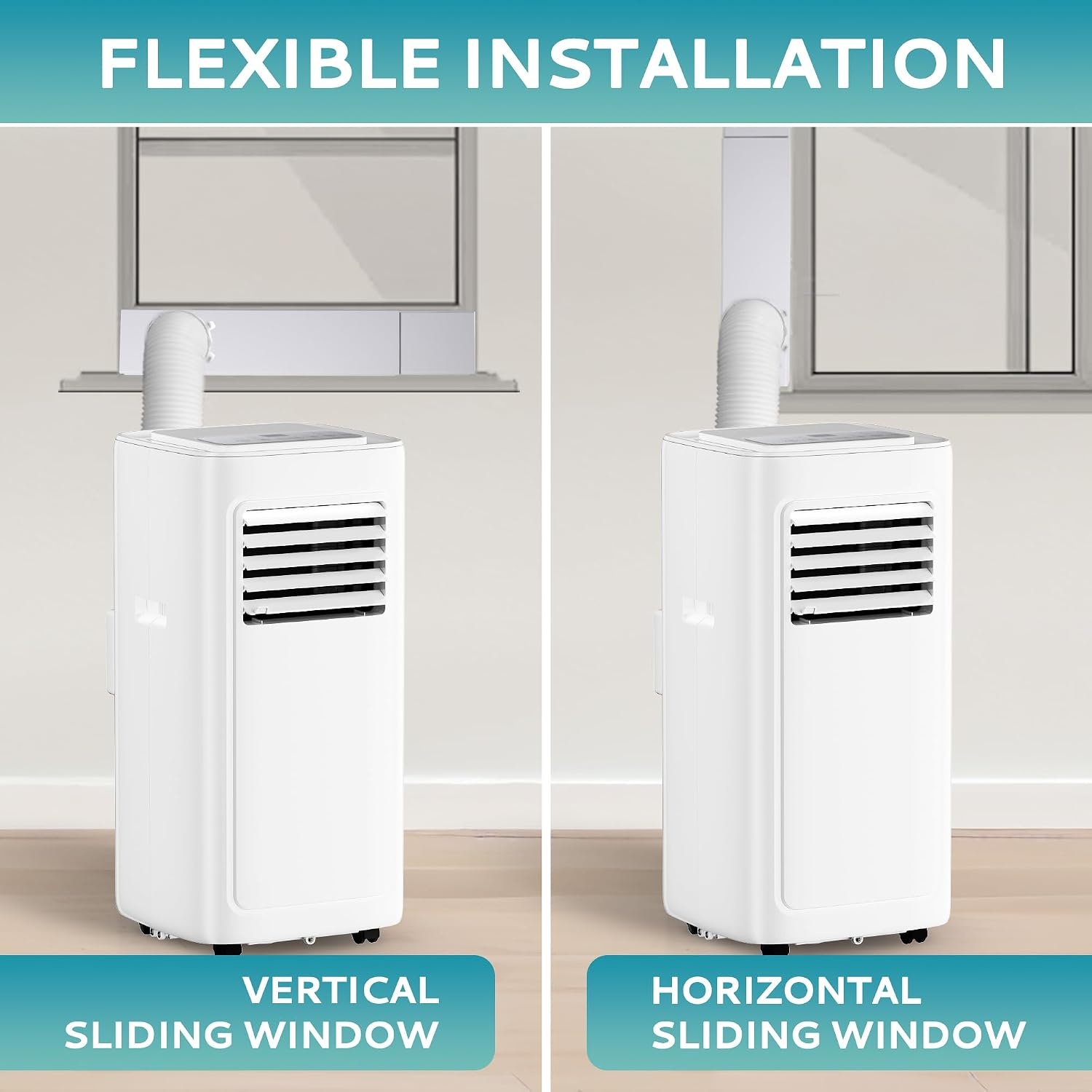 image:imageEUHOMY Portable Air Conditioners 8000 BTU AC for Rooms Up to 350 Sq Ft9000