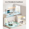 EUHOMY 12,000 BTU Portable Air Conditioners, 550 Sq. Ft., 450 CFM with App