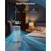 EUHOMY 14,000 BTU Portable Air Conditioners,Smart AC Unit with Heat, APP(12 000 BTU  HEAT  WIFI  White)