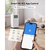 EUHOMY 14,000 BTU Portable Air Conditioners,Smart AC Unit with Heat, APP(12 000 BTU  HEAT  WIFI)