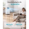 EUHOMY 14,000 BTU Portable Air Conditioners,Smart AC Unit with Heat, APP(12 000 BTU  WIFI  NEW)