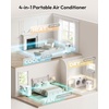 EUHOMY 14,000 BTU Portable Air Conditioners,Smart AC Unit with Heat, APP(14 000 BTU  HEAT  NEW  WIFI)