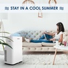 EUHOMY 14,000 BTU Portable Air Conditioners,Smart AC Unit with Heat, APP(16 000 BTU)
