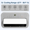 EUHOMY 14,000 BTU Portable Air Conditioners,Smart AC Unit with Heat, APP(16 000 BTU)