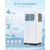 EUHOMY 14,000 BTU Portable Air Conditioners,Smart AC Unit with Heat, APP(8000)