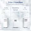 EUHOMY 14,000 BTU Portable Air Conditioners,Smart AC Unit with Heat, APP(9000)
