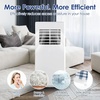 EUHOMY 14,000 BTU Portable Air Conditioners,Smart AC Unit with Heat, APP(9000)