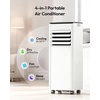 EUHOMY Portable Air Conditioners, 8,000 BTU AC for Rooms Up to 350 Sq. Ft.(8 000 BTU)
