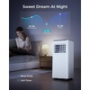 EUHOMY Portable Air Conditioners, 8,000 BTU AC for Rooms Up to 350 Sq. Ft.(8 000 BTU White)
