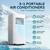 EUHOMY Portable Air Conditioners, 8,000 BTU AC for Rooms Up to 350 Sq. Ft.(9000)