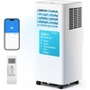 EUHOMY 14,000 BTU Portable Air Conditioners,Smart AC Unit with Heat, APP(14 000 BTU  HEAT  WIFI)