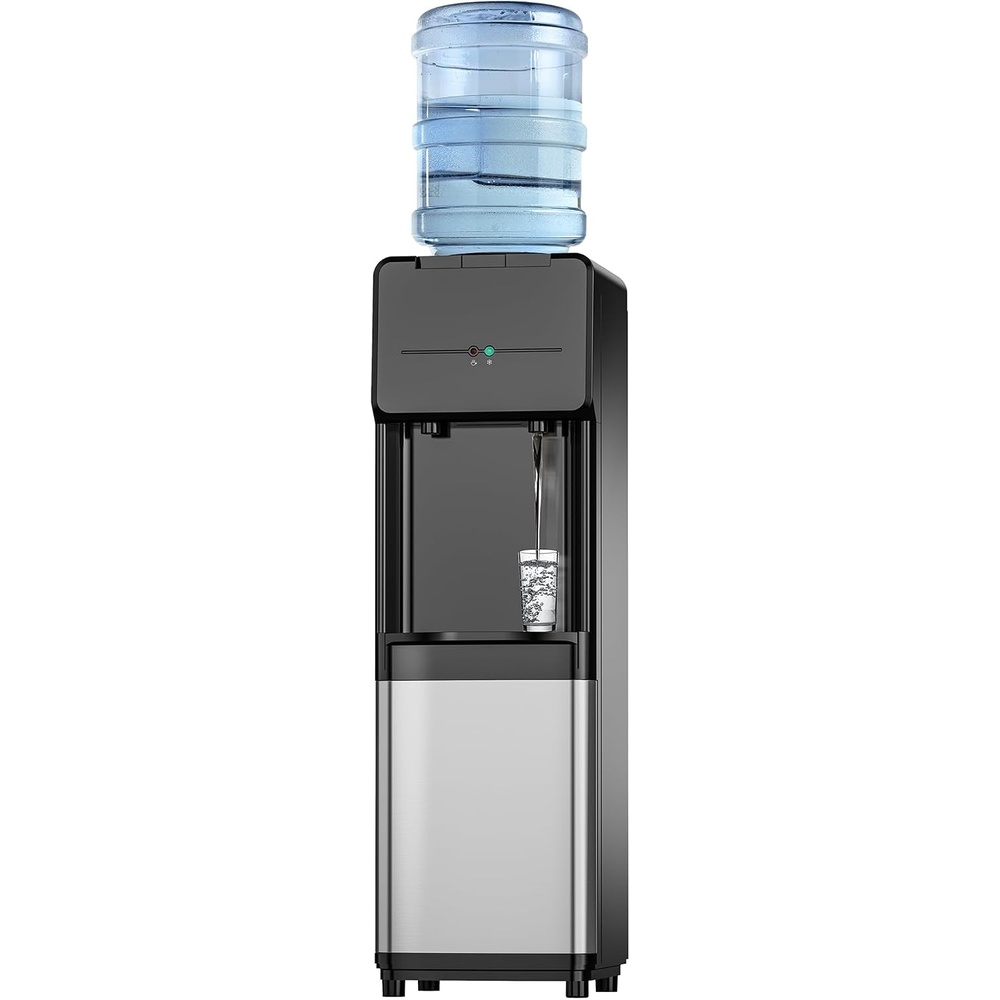 image:imageEuhomy Hot amp Cold Water Dispenser Top Loading Water Dispenser for 3 or 5 Gallon Bottles Top Loading Hot amp Cold Water Dispensor with Child Safety Lock for Office Home
