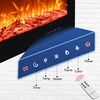 EUHOMY 50 Inch Electric Fireplace Recessed and Wall Mounted(20 Inch)