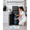 Euhomy Bottom Loading Water Dispenser, 3 Temperatures, 3 or 5 Gal Bottles(Black)
