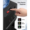 Euhomy Top Load Water Dispenser for 3 or 5 Gallon Bottles, Countertop Water Cooler with 3 Temperatures, Hot & Cold Water with Child Safety Lock, for Home, Office, Kitchen(Countertop)