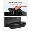 Euhomy Top Load Water Dispenser for 3 or 5 Gallon Bottles, Countertop Water Cooler with 3 Temperatures, Hot & Cold Water with Child Safety Lock, for Home, Office, Kitchen(Countertop)
