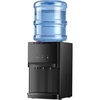 Euhomy Top Load Water Dispenser for 3 or 5 Gallon Bottles, Countertop Water Cooler with 3 Temperatures, Hot & Cold Water with Child Safety Lock, for Home, Office, Kitchen(Countertop)