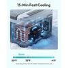 EUHOMY 12QT 12 Volt Refrigerator, Portable Car Fridge with App Control(12QT APP)