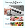 EUHOMY 12QT 12 Volt Refrigerator, Portable Car Fridge with App Control(12QT APP)