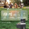 EUHOMY 32QT 12 Volt Refrigerator, Electric Cooler, Usable Battery, -4℉~68℉(24 QT CFJ)