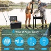 EUHOMY 32QT 12 Volt Refrigerator, Electric Cooler, Usable Battery, -4℉~68℉(31 QT CFJ)