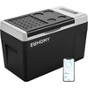 EUHOMY 12QT 12 Volt Refrigerator, Portable Car Fridge with App Control(26QT APP)